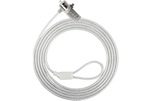 PNGKNYOCN Laptop Password Anti Theft Lock 1.8M Notebook/Laptop Cable Lock Hardware Security Cable Lock for Laptops & Other Devices with Lock Slot