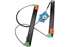 Elevalunas eléctrica delantera izquierda 8E0837461B con motor para 00-08 A4 S4 B6/B7 8E de Madlife Garage