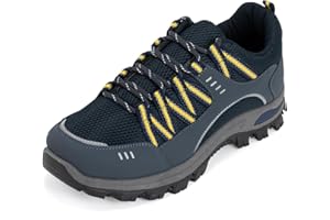 JOMIX Męskie trampki turystyczne, lekkie, na platformie, buty do chodzenia po górach, z antypoślizgową podeszwą, do użytku na zewnątrz