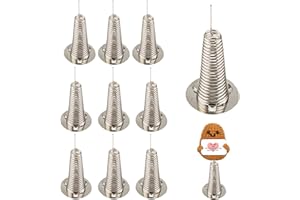 Hayaww 10 Pezzi Fai da Te Base A Molla Auto Base A Molla Accessori del Giocattolo Base A Molla per Auto Base per Cruscotto Base A Molla Altalena Testa Bambola Primavera Base Per Fai Da Te (A)