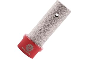 FOCSTOL Fraise Diamantée 20mm pour Agrandir, Façonner, Meule et Biseauter les Trous Existants dans Carrelage Porcelaine Céramique Granit Pierre Marbre M14 Filetage