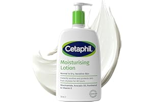 Cetaphil Moisturising Lotion, 236ml, Face & Body Moisturiser, For Normal To Dry Sensitive Skin, With Niacinamide, Packaging May Vary
