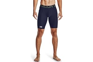Under Armour Homme Short De Compression Heatgear Pocket Baselayer, Black/White