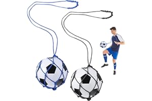 Xinjoduz 2 PCS Football Kick Trainer Ball on String for Kids Kick up Practice Soccer Juggling Trainer Soccer Ball Net Kicker Solo Soccers Trainers Solo Practice Training Aid Soccers Return