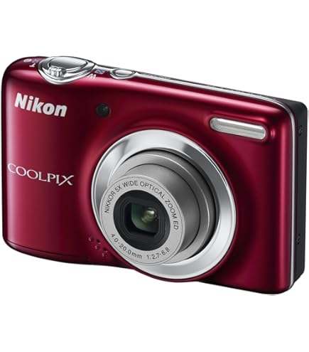Nikon Coolpix L25 Digital Camera - Red (10.1MP, 5x Optical Zoom) 3