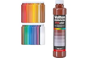 decotric Decolor kolorowa farba barwiąca czekoladowy brąz - 750 ml I farba dyspersyjna do dekoracyjnych powłok i materiałów na bazie wody I wysoka siła koloru i wydajność