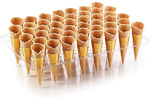 Fine Food Specialist Neutral Mini Canape Cones, x 45