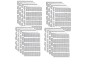 BZKSER Fliegengitter Reparatur Set - 100Pcs Mosquito Patch Fliegengitter Flicken Insektenschutz Reparaturset Klettband Selbstklebend für Fliegengitter Fenster Tür, Insektenschutz Fenster, Moskitonetz
