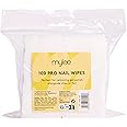 Mylee Lint-Free Nail Wipes Professional Use Gel Removal Soft Pads for Manicure and Pedicure (Pack of 200), Packaging may vary