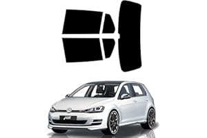 Lollomoto Compatibile con Volkswagen Golf 7 / GTI 5P dal 2012 ad Oggi Pellicole Oscuramento Vetri Auto Pre Tagliate a Misura - 35%