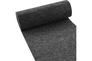 GUDQVOZIHG Rotolo di feltro in feltro, per lavori fai da te, in poliestere, per lavori di cucito, 30 x 250 cm