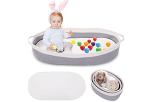 GT GETCO TECH Baby Wickeltisch Set,Wickelkommode Organizer,Makramee Boho Moses Korb für Babys,handgefertigtes Baumwollseil,Gewebte,Tragbare Wickeltisch klappbar,Wasserdichte Unterlage und Blumenunterlage