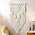 Grande Tenture Murale Macramé Vintage – Fait Main – Tissé – Style Boho Chic