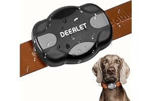 Airtag obroża dla psa - ONEONTA Airtag obroża dla psa - Airtag wodoszczelna - Apple Airtag dla psa, plecak, ultra trwała, pasuje do obroży o wszystkich szerokościach