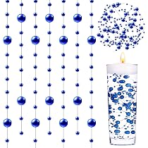 Perles D'eau Flottantes Roses - Guirlande De 1,3 M, Pour Vases, Bougies Flottantes, Décorations Mariage, Centres De Table