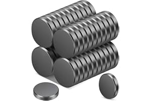 Wukong 25×5mm | 40 Piezas Imanes Pizarra Magnetica, Imán Potentes Imanes Nevera, Imanes Ferrita para Oficinas, Tablones de Anuncios y Escuelas