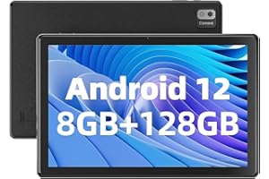 SGIN 10,1 pollici Tablet Android 11, 8 GB di RAM 128 GB di ROM (256 GB espandibile), 1280 x 800 FHD IPS, Octa-Core Fino a 1,6 GHz, 5 MP+8 MP Telecamera, Batteria 6000 mAh, 2.4 G/5 G WiFi, GPS