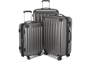 Hauptstadtkoffer Alex Zestaw Walizek Tytanowy, 3 Sztuki