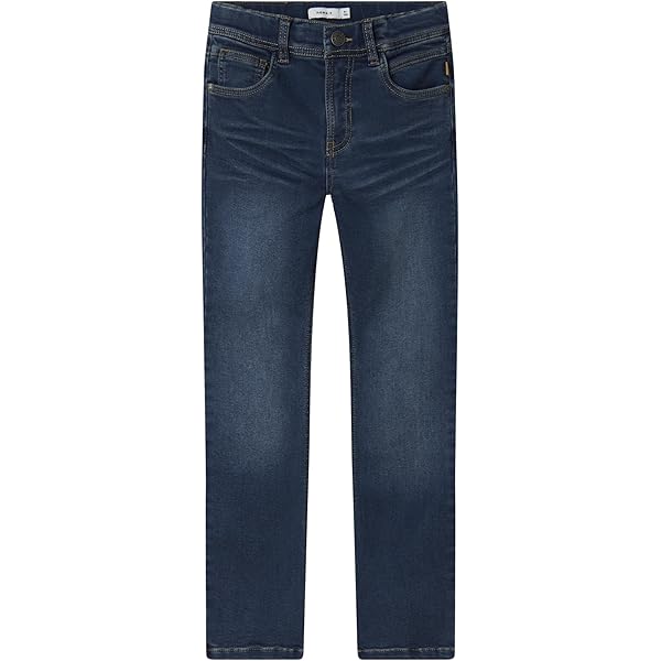 NAME IT Boys Nkmryan Regular Fleece Jeans 3023-An O Nkmryan Regular