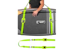 Gradient Fitness Tracolla per Kayak/Paddle Board/Surf | Tavole da Trasporto SUP a Mani libere con Tracolla Imbottita