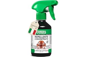 RepellShield Spray Antiacaro per Materassi e Tessuti - Anti Acaro, Antipulci, Anti Cimici da Letto - 250ml - Formula Naturale con Oli Essenziali, Sicuro per Bambini e Animali, Pronto All'Uso