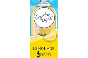 Crystal Light Lemonade On The Go Drink Mix 10 Sachets 39.6g
