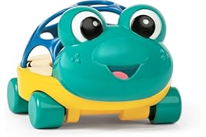 Baby Einstein Coche de Juguete y Pelota sonajero Curious Car de Neptune, Partir de 3 Meses