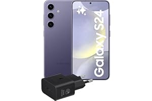 SAMSUNG Galaxy S24 Smartphone AI, Caricatore incluso, Display 6.2'' FHD+ Dynamic AMOLED 2X, Fotocamera 50MP, RAM 8GB, 256GB, 4.000 mAh, Cobalt Violet [Versione italiana]