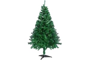 ‎CCLIFE CCLIFE Künstlicher Weihnachtsbaum Nordmanntanne, 150cm, 380 Astspitzen, Tannenbaum Klein, Spritzguss, Grün, Cushhom