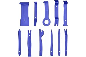 DRATENGER Hebelwerkzeug Auto, 11 Stück Auto Demontage Werkzeug, Werkzeug-Kits für Autoradio-Installation, Verkleidungswerkzeug Set, Hebelwerkzeug zum Entfernen von Autotür, Türverkleidung und Platten (11PCS)