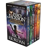 Percy Jackson &amp; The Olympians 5 Children Books Collection Box Set (The Lightning Thief, The Last Olympian, The Titan's Curse,
