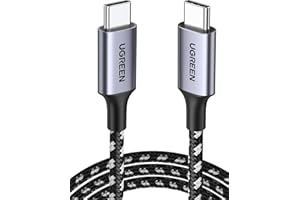 ‎UGREEN UGREEN Kabel USB-C USB-C 3.1 Kabel ładujący 60W USB C USB C Power Delivery 5Gbps 4K@60Hz kompatybilny z iPhone 15 Pro Max, iPhone 15 Plus, iPad Pro Surface Go Galaxy S23 Ultra A54 Steam Deck itp. (1m)