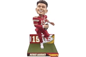 FOCO Patrick Mahomes #15 Bobblehead GRANDE BIGLIETTO Kansas City Chiefs