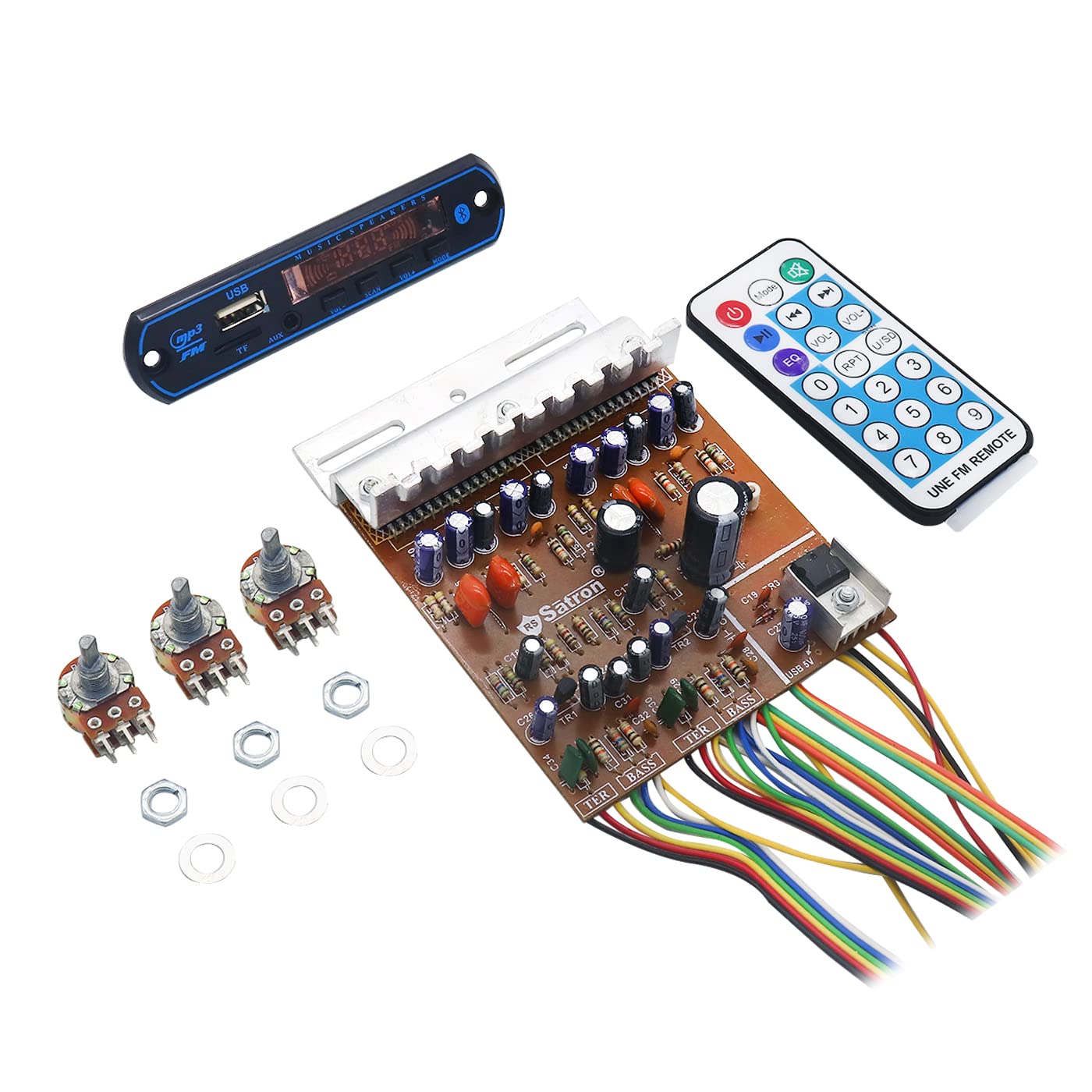Review of Electronic Spices Combo 100 Watt Bluetooth Audio Amplifier Board