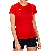 Joma Camiseta Deportiva Manga Corta Mujer, 6XS - 3XL - Mantiene Seco el Contacto con el Cuerpo, Ideal para Running o Gym - Co