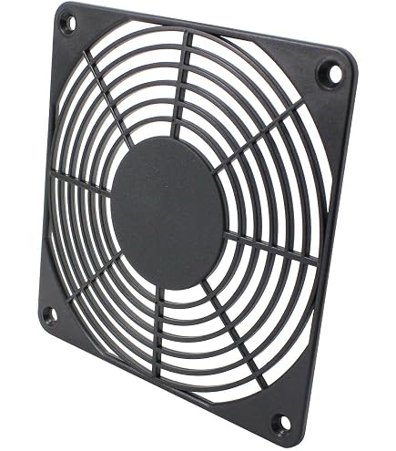 Filtre Ventilateur 120mm En Acier Inox/aluminium - 2 Grilles Avec Vis, Protection Poussière PC - 2