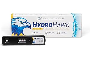 HydroHawk Legionella Swab Test for Water Outlets - Single-Use Kit for Detecting Legionella pneumophila sg1, for Pools, Air Con Units, Hot Tubs, Shower Heads, Taps & Hoses - 25 Min Test - Home & Travel