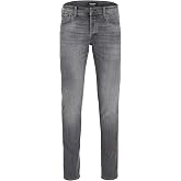 JACK &amp; JONES Men's Jeans, Black Denim 1, 32W / 32L