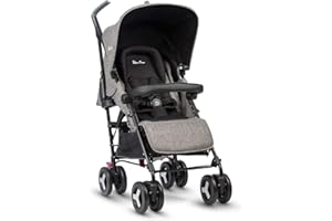 Silver Cross Reflex Stroller, Compact and Lightweight Fully Reclining Baby to Toddler Premium Pushchair – Brompton