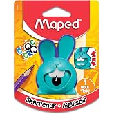 Maped Croc Innovation 1 Delikli Kalemtıraş - Hareket halindeyken bileme - Verimli, Keskin Kaplama - Eşsiz Tavşan Tasarımı - &Ccedil;