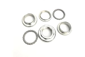 RMS S.P.A. KIT SERIE STERZO 6 PEZZI CON SFERE PER MANUBRIO CICLOMOTORI CIAO PX P PXV PV SC R S