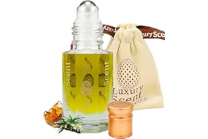 LUXURY SCENT Aceite perfumado de almizcle egipcio rojo musky, cálido, 6 ml, fragancia unisex de calidad premium por Luxury Senct