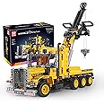 Mould King 17011 Trailer Building Kits, MOC Road Trailers Engineering Building Blocks Set to Build, Birthday Gift Toy for Kids Age 8+ (1250 Pieces)
