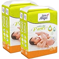 Little Angel Baby Diaper Pants, Extra Large (2 X Pack of 42)