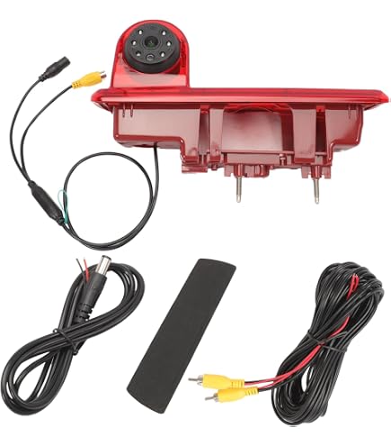 Caméra De Recul Avec Feu Stop + Moniteur 5" Pour Renault Trafic / Opel Vivaro (2014+) - Vision Nocturne, étanche IP68, Grand Angle 120°