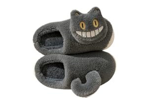 AONETIGER kapcie damskie, zimowe, ciepłe, puszyste kapcie, pluszowe, męskie, wygodne, ze sztucznego futra, z podszewką, antypoślizgowe kapcie