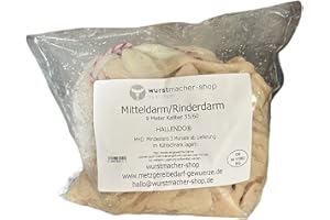 Mitteldarm Rinderdarm 9 Meter - Kaliber 55/60 1A | wurstmacher-shop by trümper | HALLENDO®