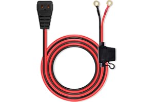 PNGKNYOCN 12V câble d'alimentation pour réfrigérateur de Voiture, 16awg borne o - Ring à la tête de réfrigérateur de Voiture Portable fusible 15A intégré pour réfrigérateur de Voiture Portable (3M)