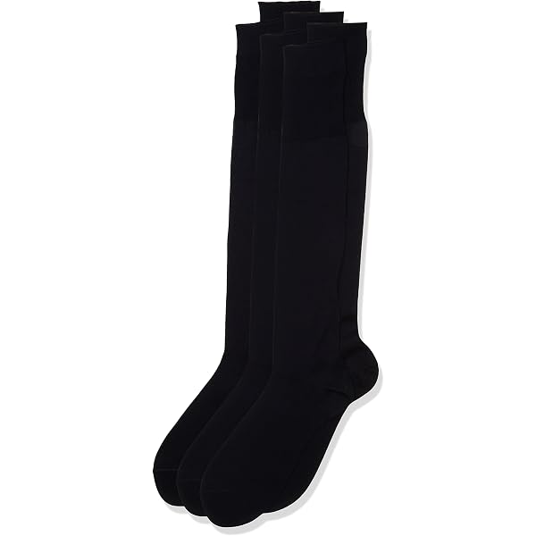 3 calzini lunghi da uomo in microfibra piquet Pompea calze calzettoni gambaletti