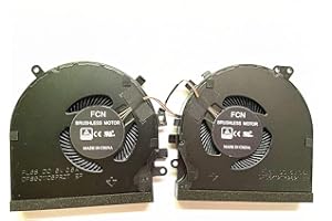 SEGOO New Replacement CPU+GPU Cooling Fan for Razer Spirit Blade 15 GTX1060 RZ09-027 RZ09-0270 RZ09-03009E97 RZ09-0300 RZ09-0328 RZ09-03287E72-R3U1 Series DFS501105PR0T DFS5K121142621